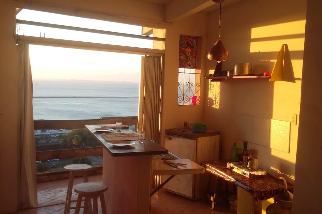Apartamento Santo Antonio Vista Da Bahia Сальвадор Номер фото
